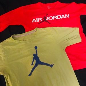Jordan Shirts (long sleeve & short sleeve)